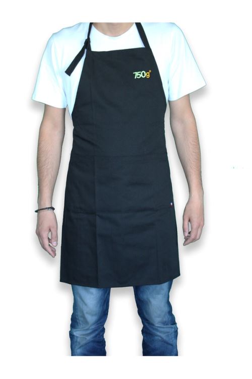Tablier Noir Le Chef-1112-13