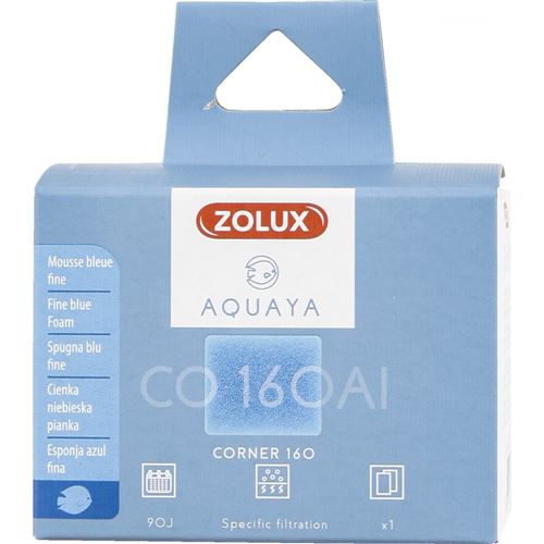 Comparer les prix de Zolux Filtre Pour Pompe Corner 160, Filtre Co 160 Al Mousse Bleue Fine X1. Pour Aquarium.