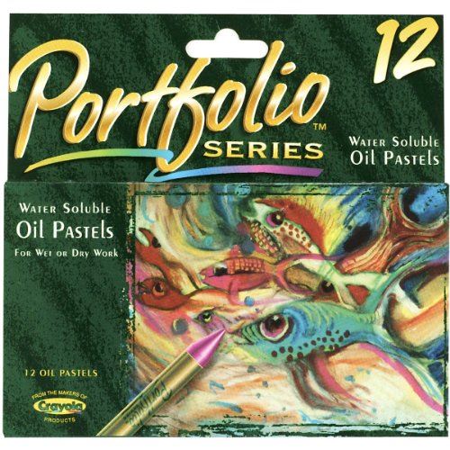 Série de portefeuilles Crayola 12ct Pastels à l'huile