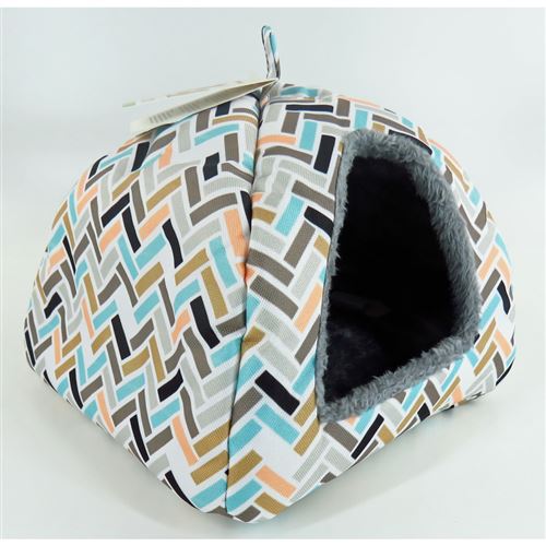 Meilleurs prix pour Panier Igloo CLAVIO. 23 cm x 23 cm x h 23 cm. pour rongeur. - Flamingo Pet Products - FL-210226