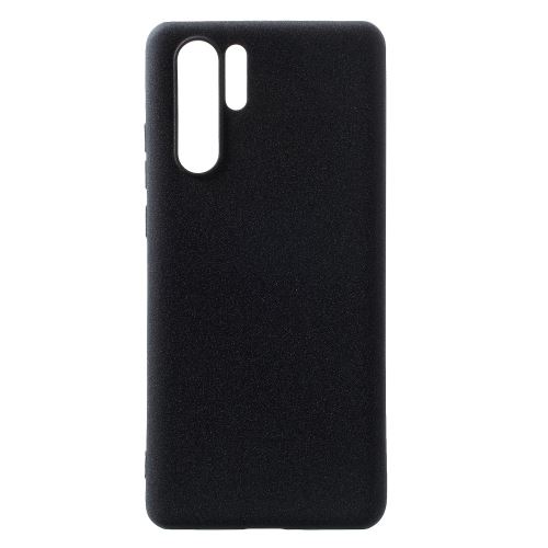 Coque en TPU mat au toucher noir pour votre Huawei P30 Pro