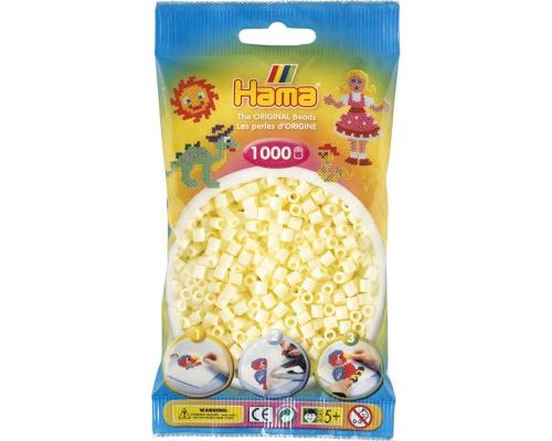 Sachet de 1000 perles midi crème - hama