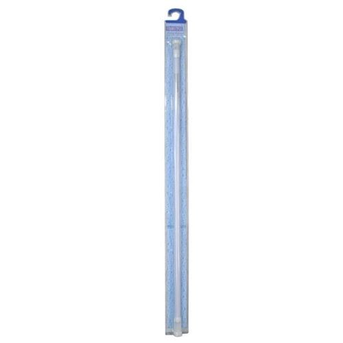 Barre de douche sans robinet - 110 a 180 cm - Blanc