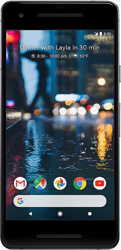 Smartphone-Google Pixel 2 64G-12MP 5 pouces débloqué-Noir