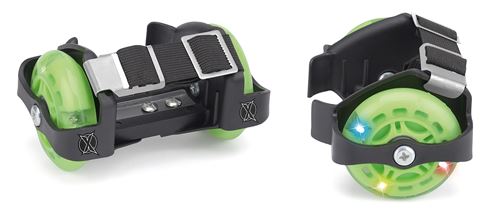 Xootz roues à talon Roller Wheelsled 2 pièces vert