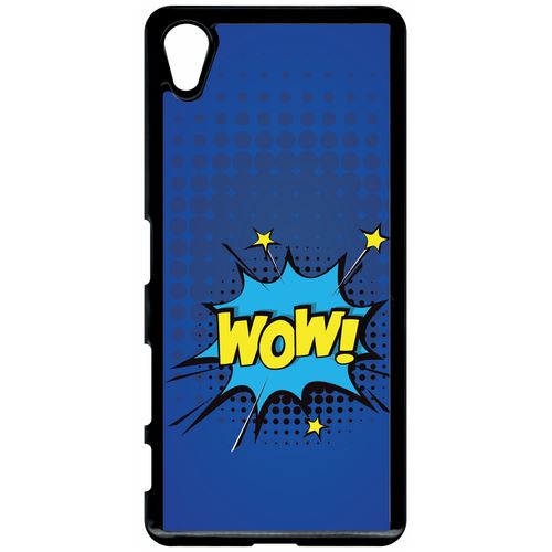 Coque Sony Xperia X Wow Fond Bleu Lectrique