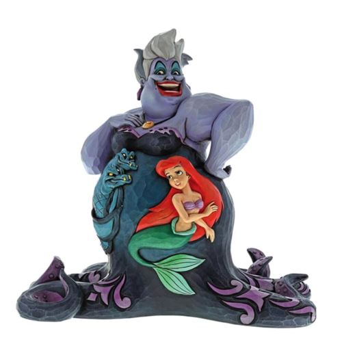 Disney Traditions 'Deep Trouble' Ursula avec Scène Figurine