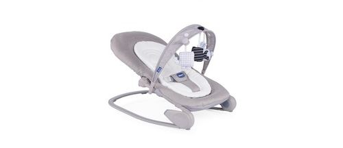 Rocking Chair - Chicco Hoopla - gris aluminium/polyester