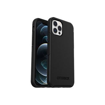 Coque de protection pour iPhone 12/12 Pro OtterBox Symmetry Series+ avec MagSafe Noir