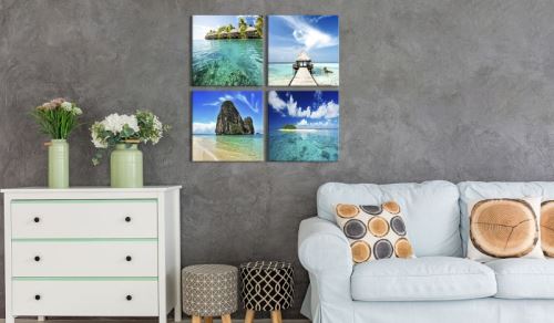 Tableau - The Places of Dreams .Taille : 40x40