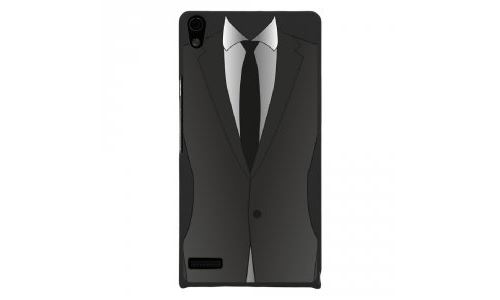 Coque rigide pour Huawei Ascend P6 avec impression Motifs smoking