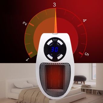 Chauffage électrique silencieux, Mini ventilateur,pour la maison, le bureau  ou la machine - Chauffage - Achat & prix