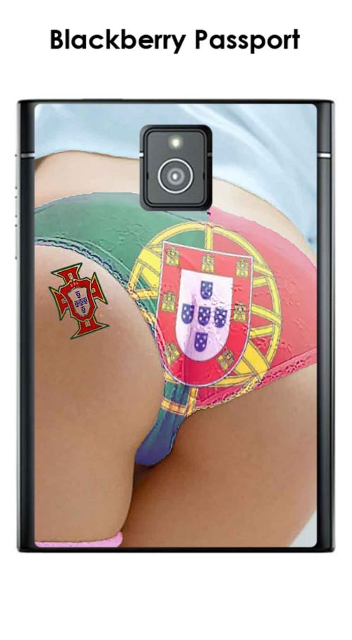 Coque Blackberry Passport design Foot Portugal femme sexy