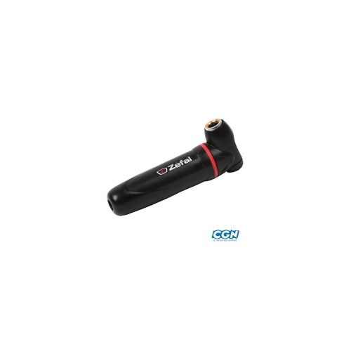 Gonfleur zefal ez plus + cartouche co2 16g z push embout presta/schrader