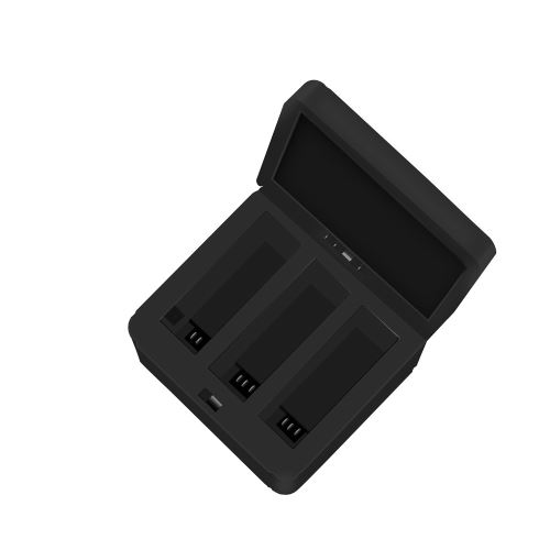 Pour Dji Osmo Camera Action 3 Smart Battery Qc 3.0 Chargeur Rapide Usb Box de Charge HM207
