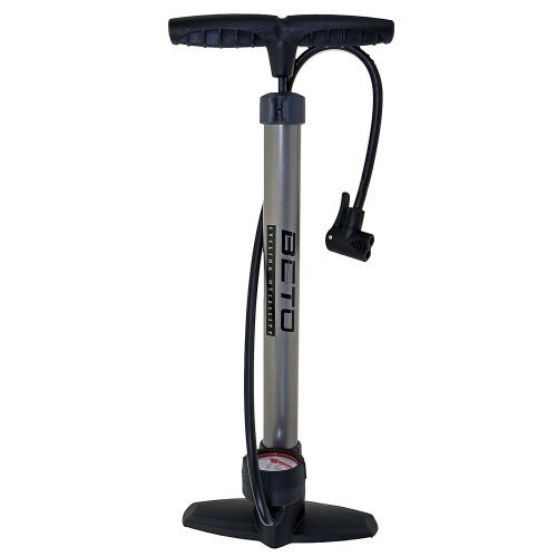 Beto PLANCHER POMPE ACIER HAUTE PRESSION DEEP SILVER BLACK 11 BAR