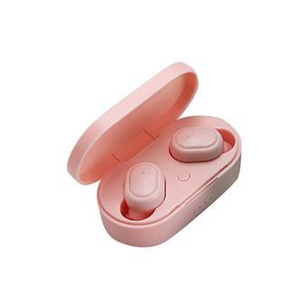 Ecouteurs 877 Bluetooth sans fil Confortable et portable - Rose - 1