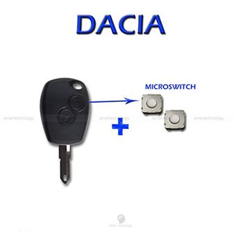 clé télécommande Dacia Sandero Duster Logan 3 boutons électronique vie
