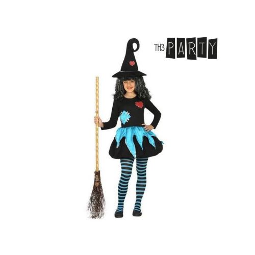 Déguisement pour Enfants Sorcière Coeur (2 Pcs) (Taille 5-6 Ans)