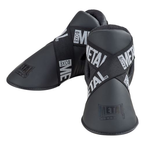 Protège pieds Métal boxe Black Light-S-Noir Mat-S--S-Noir Mat--------------Noir Mat-