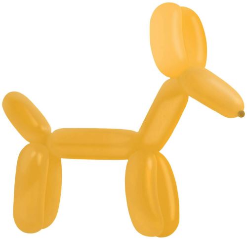 Amscan ballons de mode Mode 114 cm latex orange 100 pièces