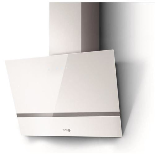 Turboair KITTY WH/A/60 - Hotte - hotte décorative - evacuation & recyclage - blanc