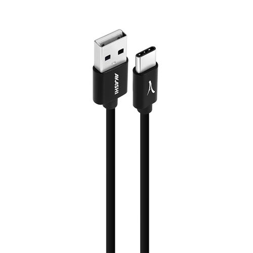 AKASHI Cable 2 Metres Usb Type-C Noir
