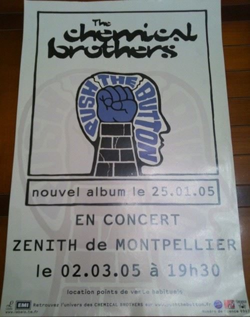 The Chemical Brothers - 40x60 cm - AFFICHE / POSTER