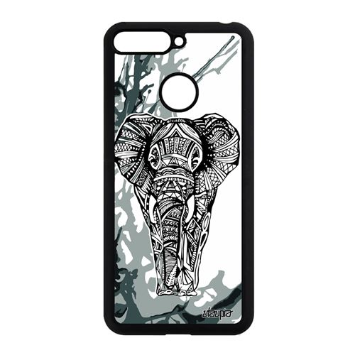 Coque Honor 7A silicone elephant animaux peinture design mobile zen couleur  Gris - Etui pour téléphone mobile - Achat & prix | fnac