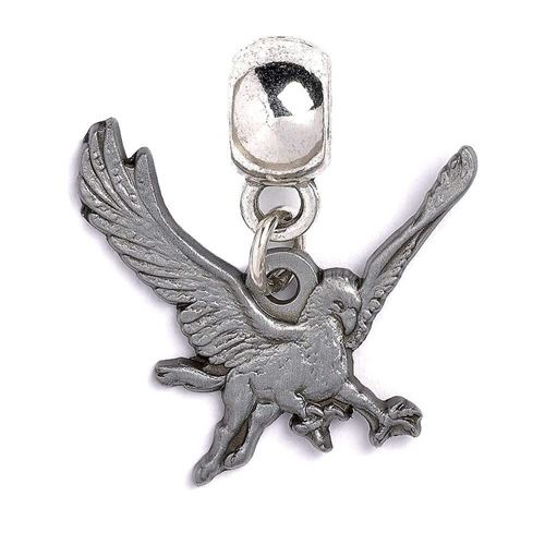 Sous licence officielle Harry Potter argenté Buckbeak Hippogriff Slider Charm perle