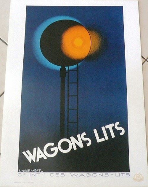 Compagnie Wagons Lits - 50x70 cm - AFFICHE / POSTER