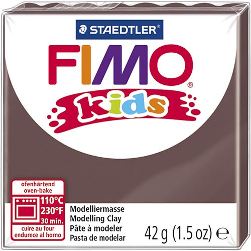 Staedtler Fimo Kids pâte à modeler 42 grammes marron