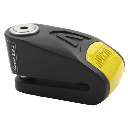 Antivol bloque disque auvray b-lock 14 avec alarme sonore diam 14 mm noir-jaune (classe sra)