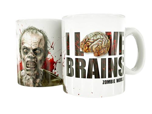 Mug Zombie I love Brains