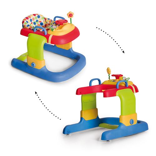 Hauck trotteur 2 en 1 walker - dots 643044