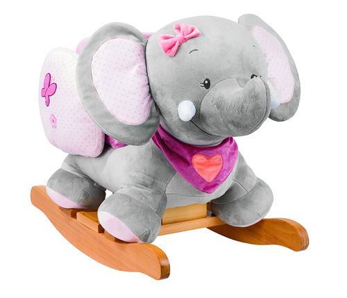 Bascule Nattou Adèle l'éléphante Collection ' Adèle et Valentine '