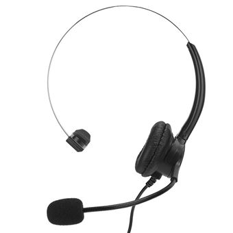 Casque Adapté aux téléphones portables tablettes 3.5 mm - Noir - 1