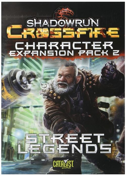 Catalyst Game Labs cat27704 – Jeu de Cartes Shadow Run : Cross Fire Character Expansion Pack 2