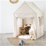 Cabane enfant structure bois et toile Atmosphera
