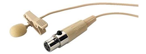 Microphone cravate électret Monacor ECM-501L/SK