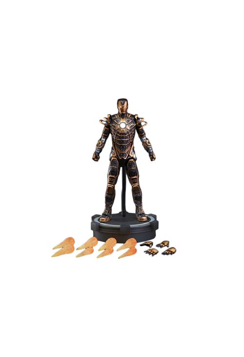 Figurine Hot Toys MMS251 - Marvel Comics - Iron Man 3 - Iron Man Bones Mark