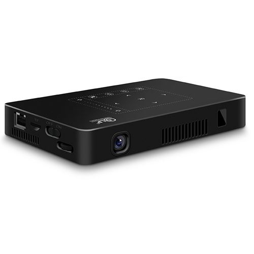 Videoprojecteur Huanletou P10 - Utilisation de la projection DLP, mise au point manuelle - entrée HDMI