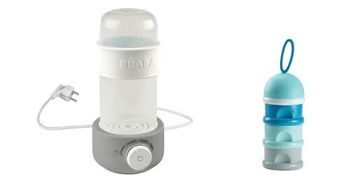 Chauffe Biberons Beaba Babymilk Grey+Boite