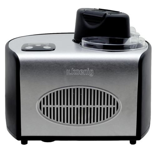 Machine à glace H.Koenig HF250 150 W Noir et Gris