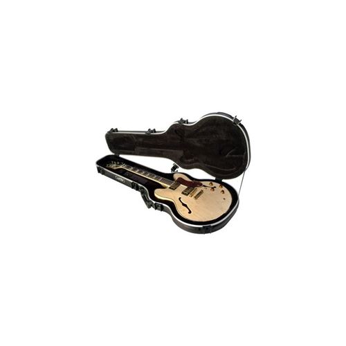 SKB 1SKB-35 Coque rigide avec Loquet TSA/Poignée surmoulée pour Guitare Type 335 Noir
