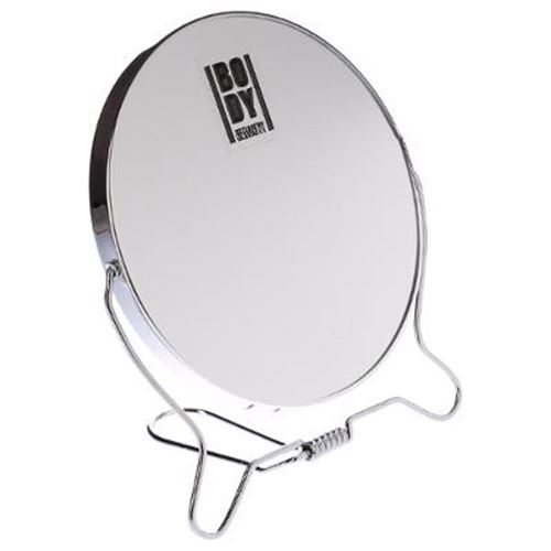 Body Beauty - Miroir Grossissant à Pied Lipstick 14cm Argent