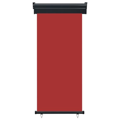 vidaXL Auvent latéral de balcon 80x250 cm Rouge