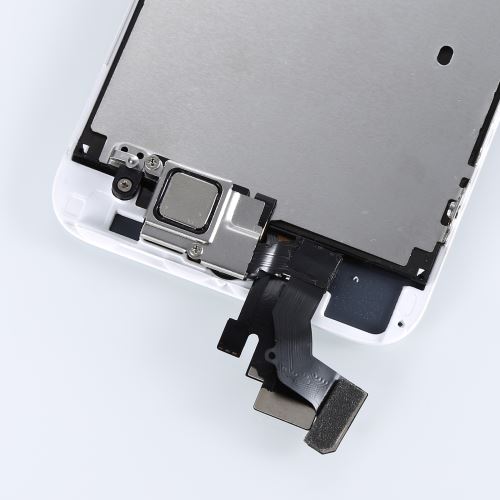Écran LCD Pour IPhone 5 Blanc - Vitre Tactile Retina Sur Châssis + 1 Verre Trempé Inclus