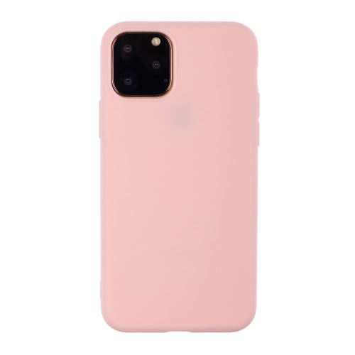 Coque en TPU couleur pure souple rose pour votre Apple iPhone 11 6.1 pouces
