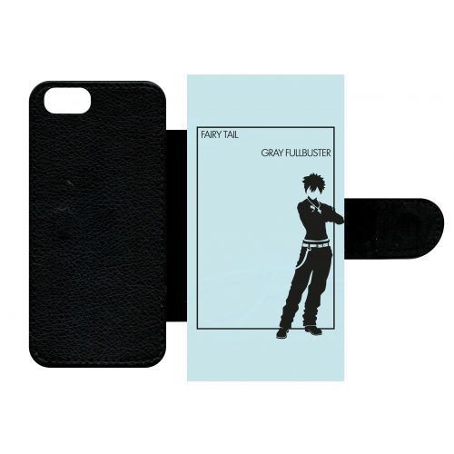 Etui à rabat apple iphone 5s fairy tail gray fullbuster